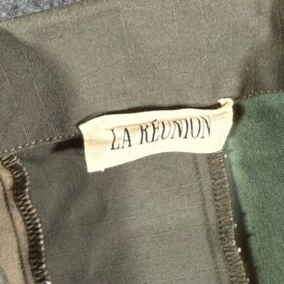 La Reunion Jacket Patchwork Stripe Boho Mixed Material‎ Womens Sz Large Oversize - Picture 8 of 13